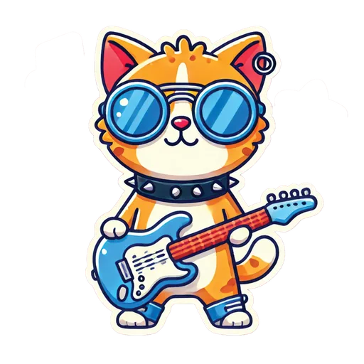1 Rockstar cat
